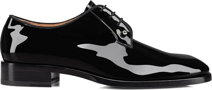 Christian Louboutin Chambeliss Patent Calfskin Oxford Shoes