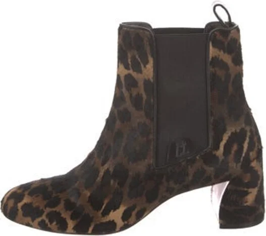 Animal Print, Black, Brown