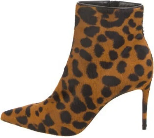 Animal Print, Black, Orange