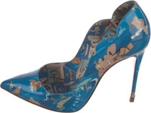 Blue, Pattern Prints