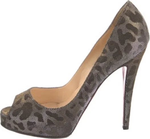 Animal Print, Metallic, Silver