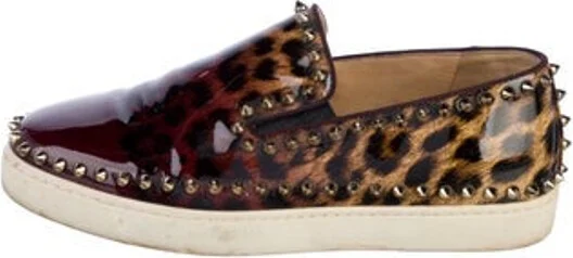 Animal Print, Burgundy
