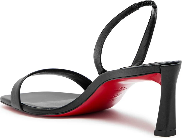 Christian Louboutin Condora 55 Leather Slingback Sandals - Image 2