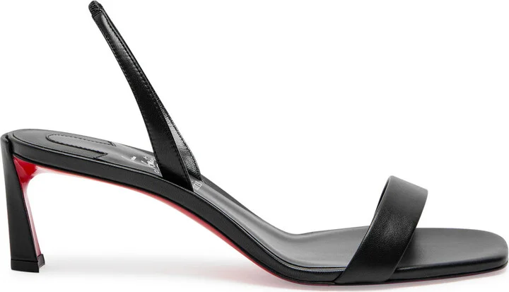 Christian Louboutin Condora 55 Leather Slingback Sandals