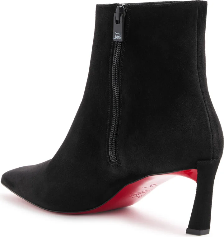 Christian Louboutin Condora 55 Suede Ankle Boots - Image 2