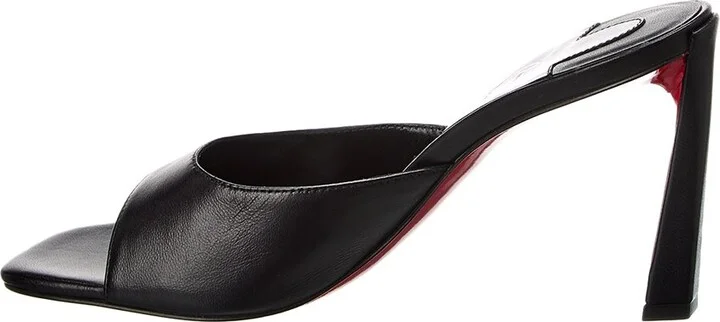 Christian Louboutin Condora 85 Leather Mule - Image 2