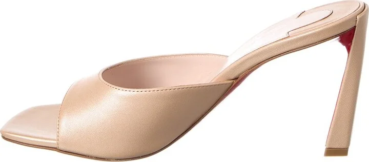 Christian Louboutin Condora 85 Leather Mule - Image 2