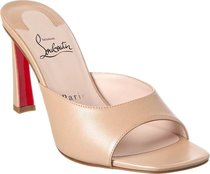 Christian Louboutin Condora 85 Leather Mule