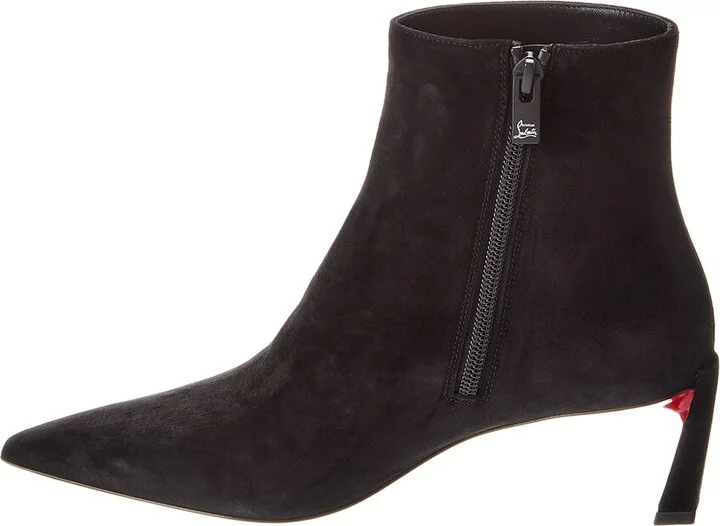 Christian Louboutin Condora 85 Suede Bootie - Image 2
