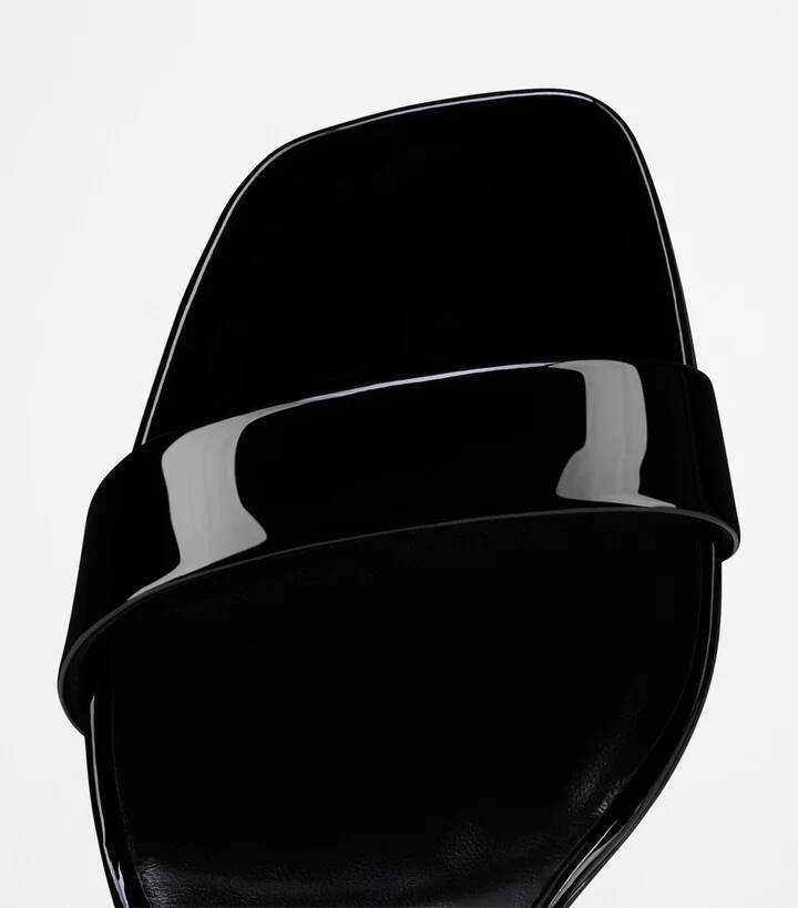 Christian Louboutin Condora Patent Leather Slingback Sandals 85 - Image 3
