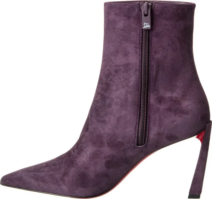 Christian Louboutin Condorax 85 Suede Bootie - Image 2