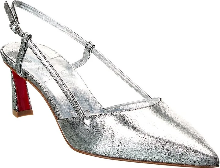 Christian Louboutin Condoroline 55 Leather Slingback Pump