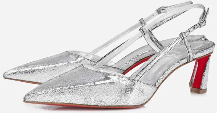 Christian Louboutin Condoroline Heel Slingbacks