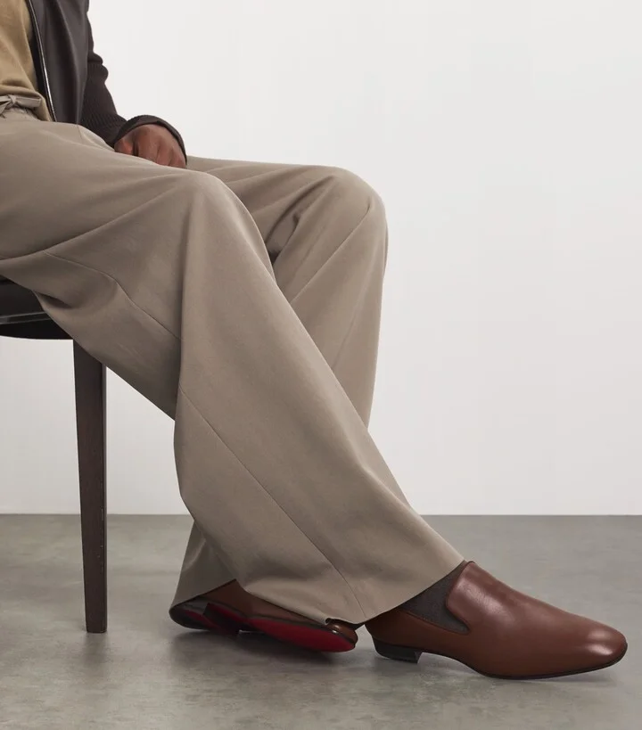 Christian Louboutin Dandelion Calf Leather Loafers - Image 6
