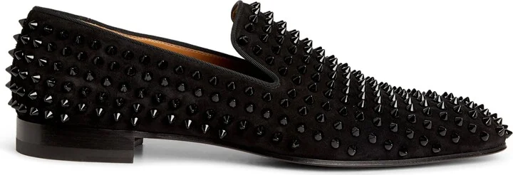 Christian Louboutin Dandelion Spikes Leather Loafers - Image 5