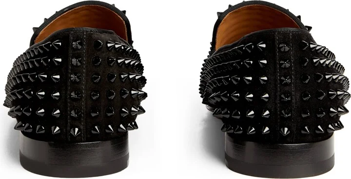 Christian Louboutin Dandelion Spikes Leather Loafers - Image 6