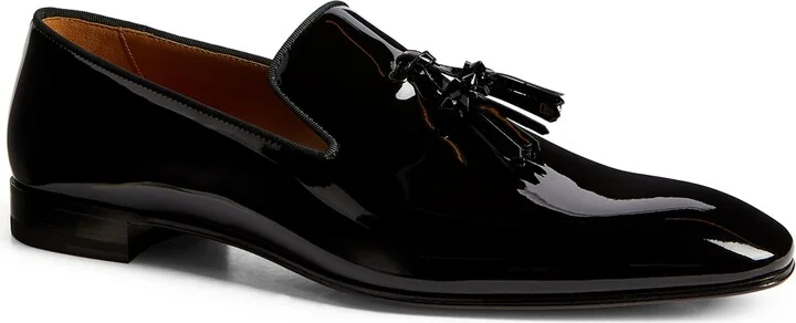 Christian Louboutin Dandelion Tassel Patent Loafers - Image 6