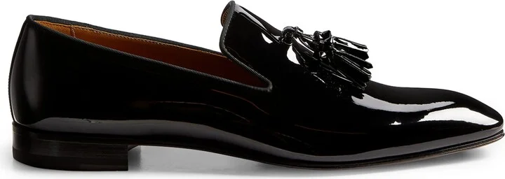 Christian Louboutin Dandelion Tassel Patent Loafers