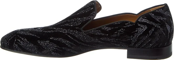 Christian Louboutin Dandy Chick Velvet Loafer - Image 2