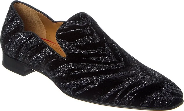 Christian Louboutin Dandy Chick Velvet Loafer