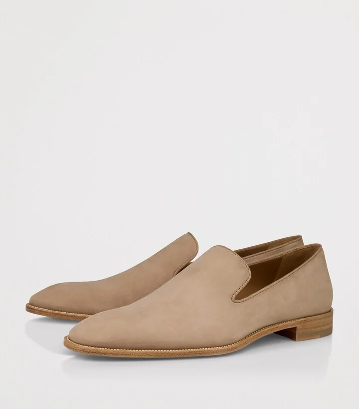 Christian Louboutin Danny Flex Nubuck Leather Loafers - Image 2