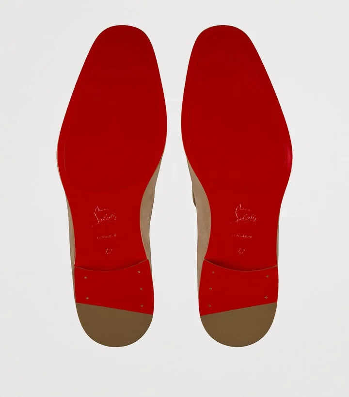 Christian Louboutin Danny Flex Nubuck Leather Loafers - Image 5