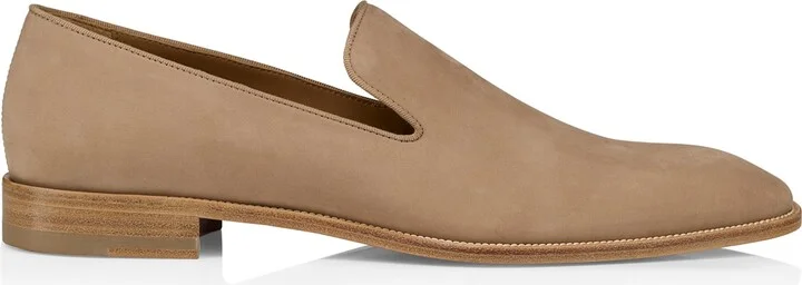 Christian Louboutin Danny Flex Nubuck Leather Loafers