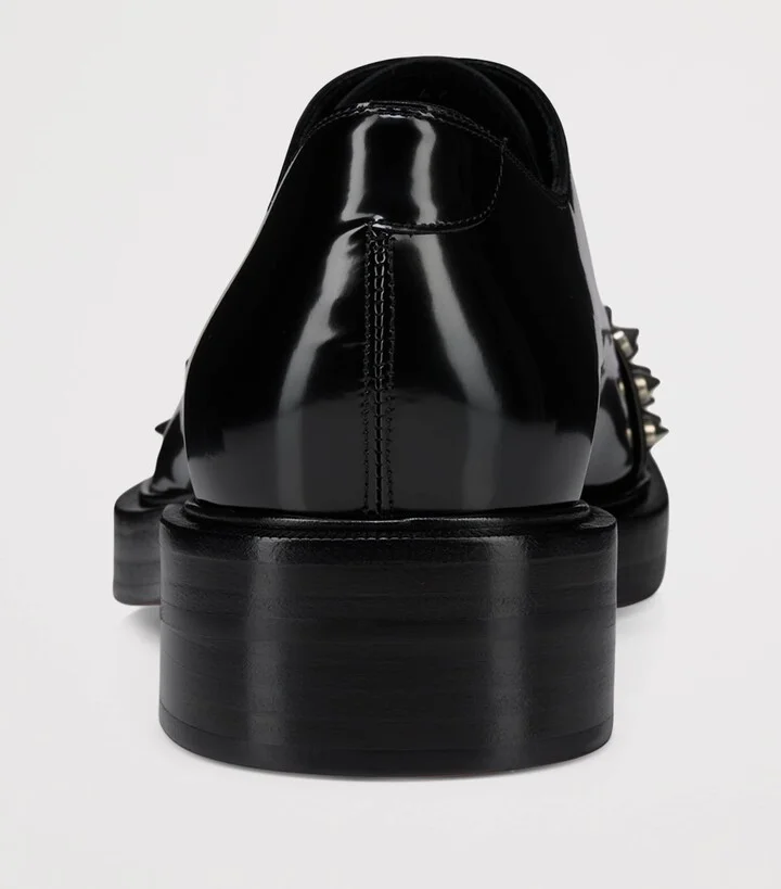 Christian Louboutin Dt Pistols Leather Oxford Shoes - Image 5