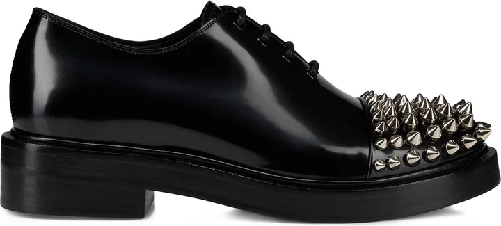 Christian Louboutin Dt Pistols Leather Oxford Shoes