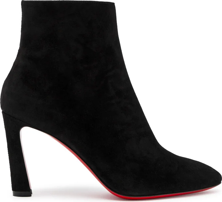 Christian Louboutin Eleonor 85 Suede Ankle Boots