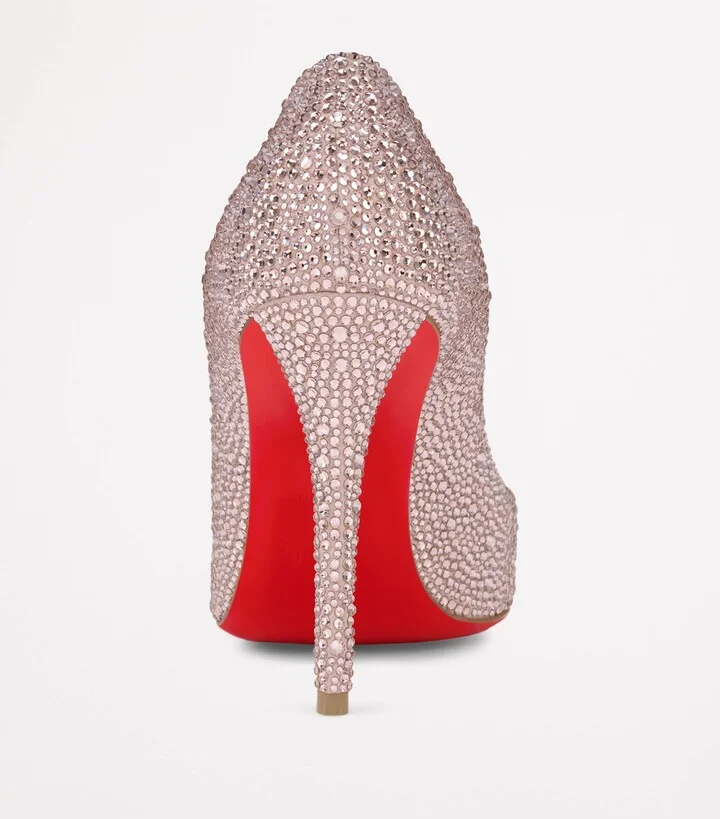 Christian Louboutin Exclusive Miss Z Strass Pumps 100 - Image 3