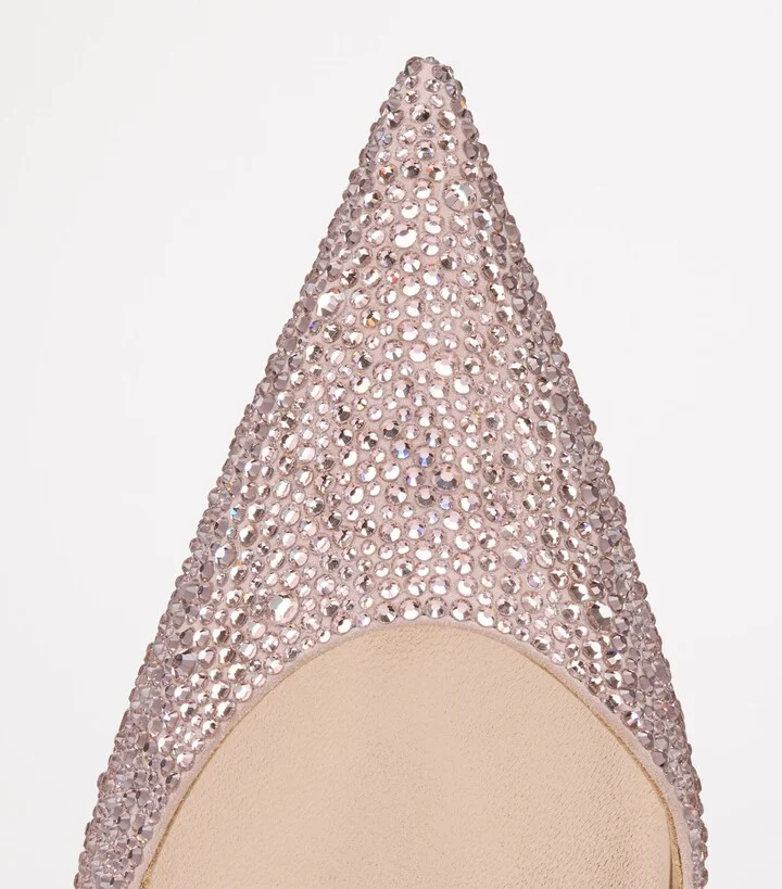 Christian Louboutin Exclusive Miss Z Strass Pumps 100 - Image 4