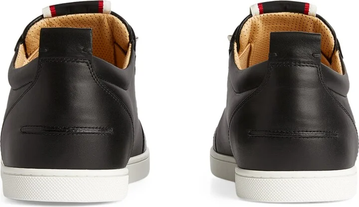 Christian Louboutin F.A.V Fiquea Vontade Leather Sneakers - Image 4