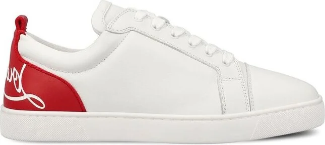 Christian Louboutin Fun Louis Junior Lace-Up Sneakers