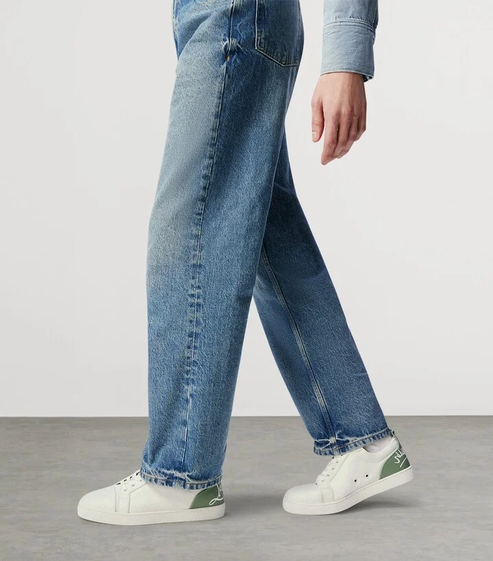Christian Louboutin Fun Louis Junior Leather Sneakers - Image 2