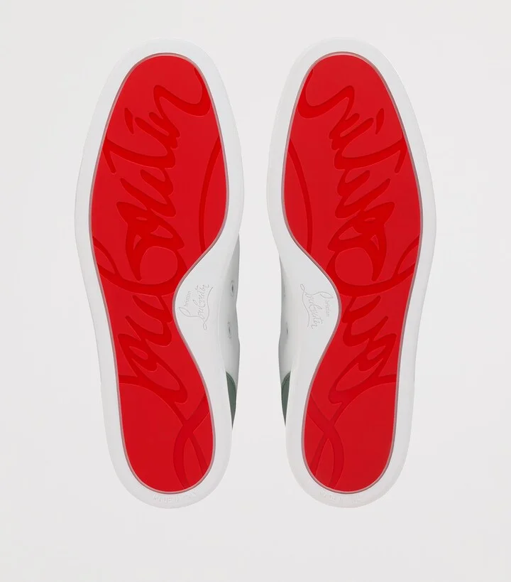 Christian Louboutin Fun Louis Junior Leather Sneakers - Image 4
