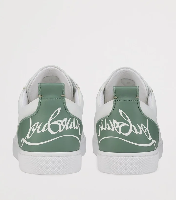 Christian Louboutin Fun Louis Junior Leather Sneakers - Image 6