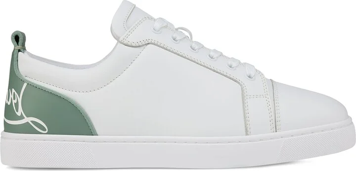 Christian Louboutin Fun Louis Junior Leather Sneakers