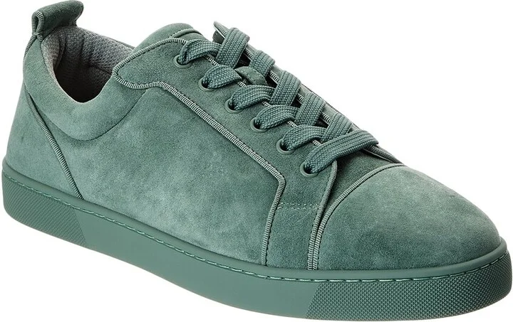 Christian Louboutin Fun Louis Junior Suede Sneaker