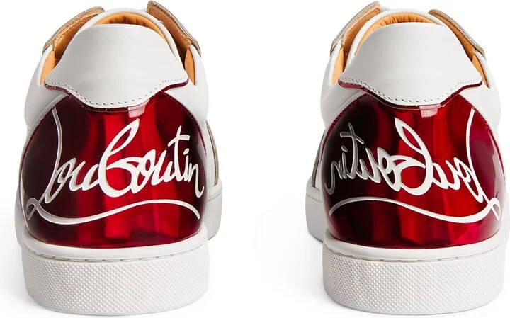 Christian Louboutin Fun Louise Junior Leather Sneakers - Image 5