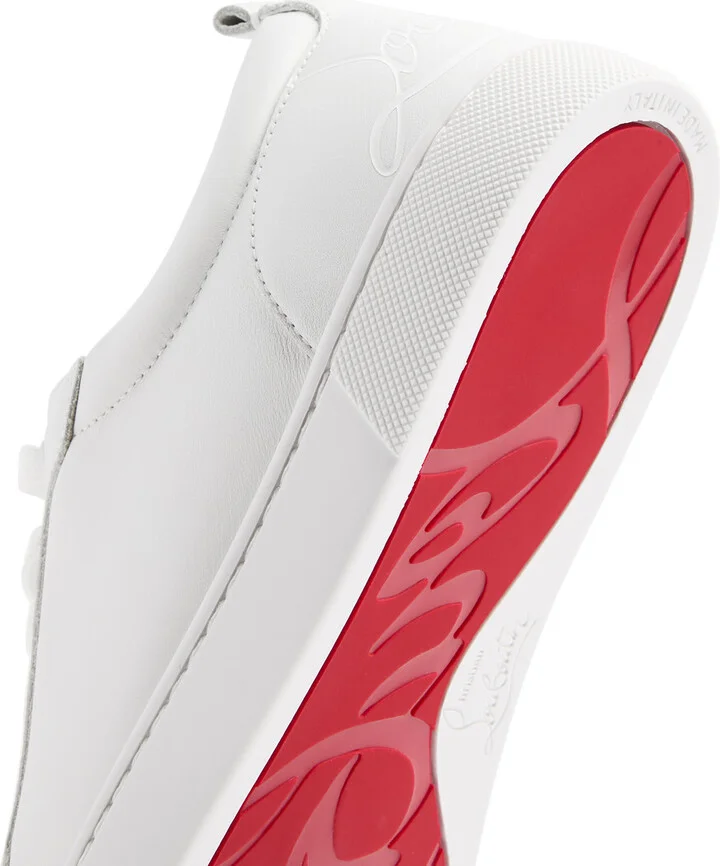 Christian Louboutin Fun Louise Junior Leather Sneakers - Image 4