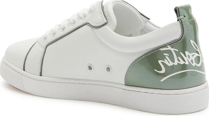 Christian Louboutin Fun Louise Junior Panelled Leather Sneakers - Image 2