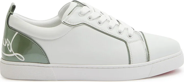 Christian Louboutin Fun Louise Junior Panelled Leather Sneakers