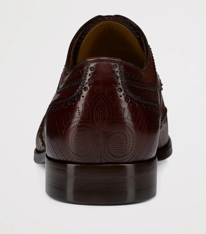 Christian Louboutin Grave Calf Leather Derby Shoes - Image 5