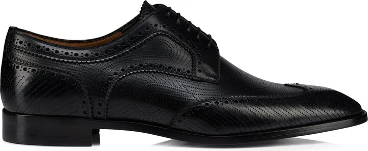 Christian Louboutin Grave Calf Leather Derby Shoes