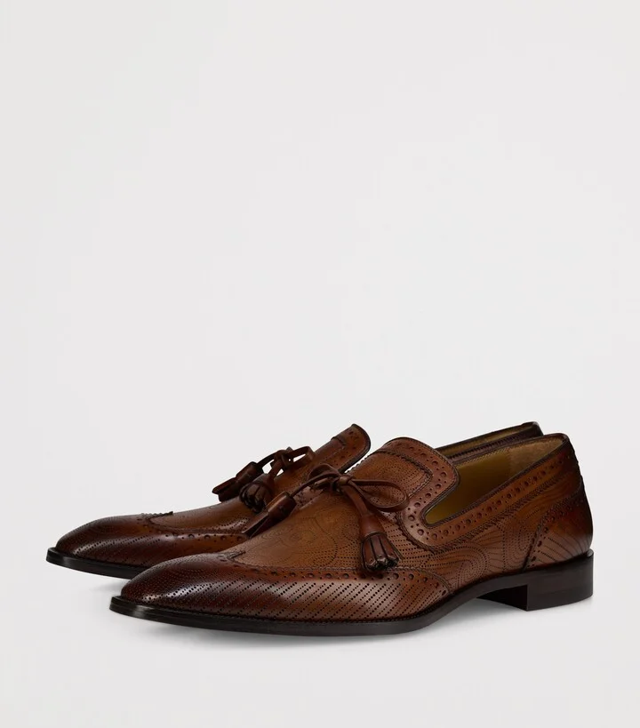 Christian Louboutin Grave Moc Calf Leather Loafers - Image 2