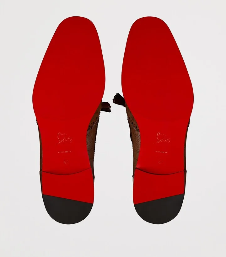 Christian Louboutin Grave Moc Calf Leather Loafers - Image 5