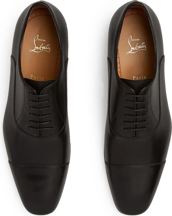 Christian Louboutin Greggo Calfskin Oxford Shoes - Image 3