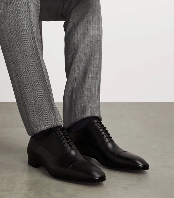 Christian Louboutin Greggo Calfskin Oxford Shoes - Image 5