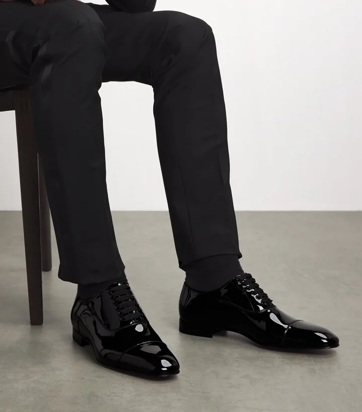 Christian Louboutin Greggo Patent Oxford Shoes - Image 2